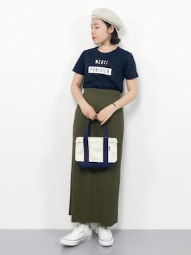 おかきさん(レディース・155cm)の春コーディネート
