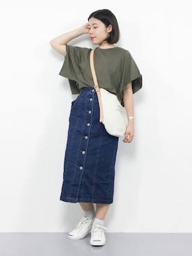  おかきさん（レディース・155cm）の春コーディネート