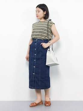  おかきさん（レディース・155cm）の春コーディネート