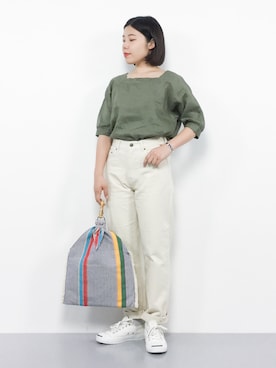 おかきさん(レディース・155cm)の春コーディネート