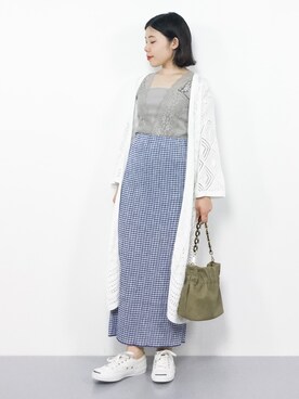 おかきさん（レディース・155cm）の夏コーディネート