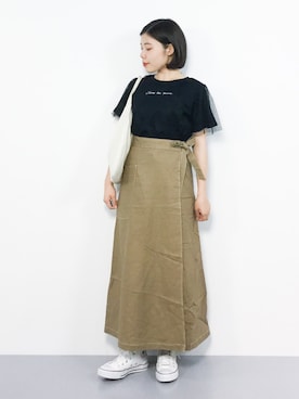 おかきさん(レディース・155cm)の夏コーディネート