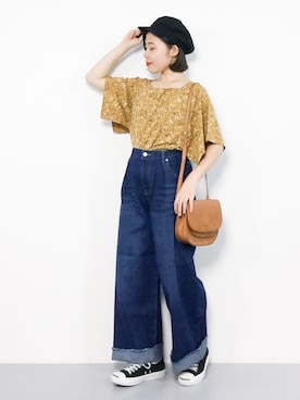  おかきさん（レディース・155cm）の夏コーディネート