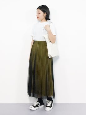  おかきさん（レディース・155cm）の夏コーディネート