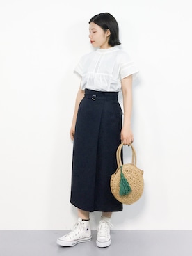  おかきさん（レディース・155cm）の夏コーディネート