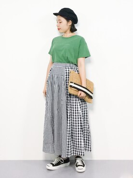  おかきさん（レディース・155cm）の夏コーディネート