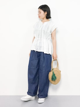  おかきさん（レディース・155cm）の夏コーディネート