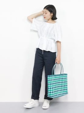  おかきさん（レディース・155cm）の夏コーディネート