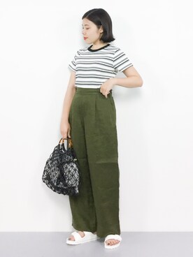  おかきさん（レディース・155cm）の夏コーディネート