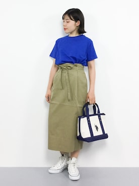  おかきさん（レディース・155cm）の夏コーディネート