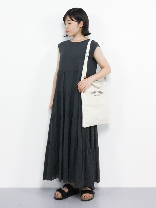 おかき Zozotown Shipsのワンピースを使ったコーディネート Wear