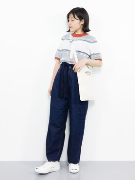  おかきさん（レディース・155cm）の夏コーディネート