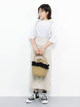  おかきさん（レディース・155cm）の夏コーディネート