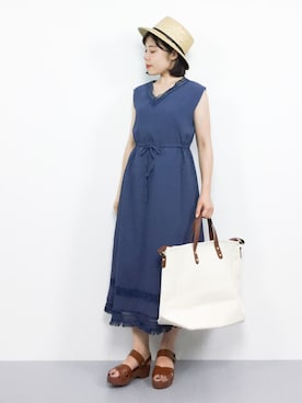  おかきさん（レディース・155cm）の夏コーディネート