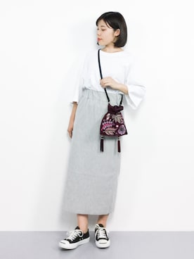 おかきさん(レディース・155cm)の夏コーディネート