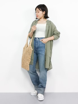  おかきさん（レディース・155cm）の夏コーディネート