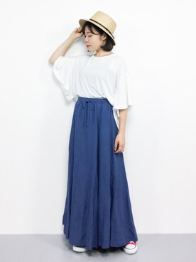  おかきさん（レディース・155cm）の夏コーディネート