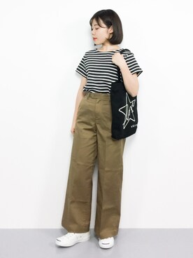  おかきさん（レディース・155cm）の夏コーディネート