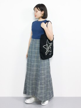  おかきさん（レディース・155cm）の夏コーディネート