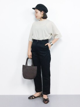 おかきさん(レディース・155cm)の夏コーディネート