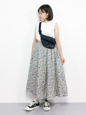 おかきさん(レディース・155cm)の夏コーディネート