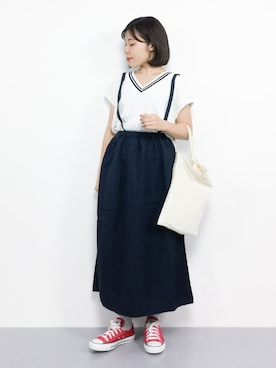  おかきさん（レディース・155cm）の夏コーディネート