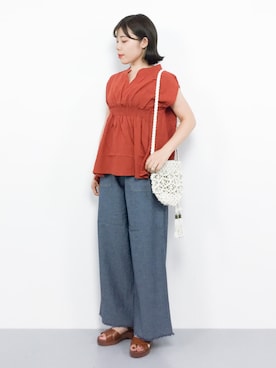 おかきさん(レディース・155cm)の夏コーディネート