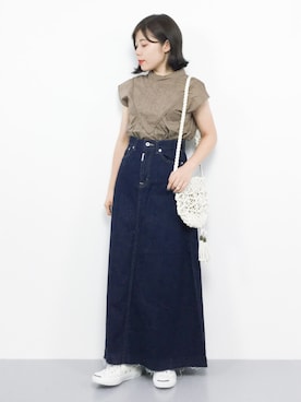 おかきさん(レディース・155cm)の夏コーディネート