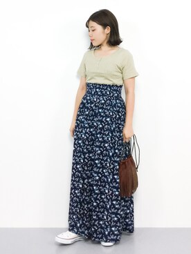  おかきさん（レディース・155cm）の夏コーディネート