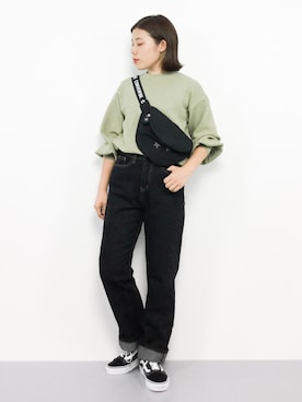 「chuu（チュー）のアイテム」を使った、 おかきさん（レディース・155cm）の夏コーディネート