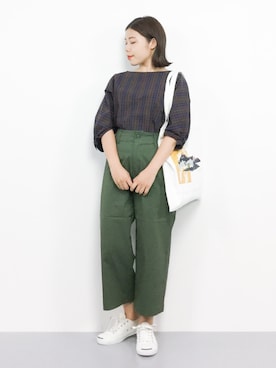  おかきさん（レディース・155cm）の夏コーディネート