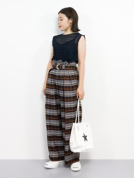  おかきさん（レディース・155cm）の夏コーディネート