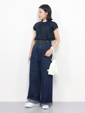 おかきさん(レディース・155cm)の夏コーディネート