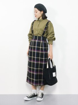  おかきさん（レディース・155cm）の秋コーディネート