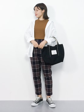 おかきさん(レディース・155cm)の秋コーディネート