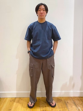 「CAMBER（キャンバー）のアイテム」を使った、shota  miyamotoさん（メンズ・164cm）の夏コーディネート