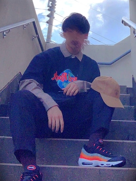 「Carhartt（カーハート）のカーハート ストラップバックキャップ ODESSA  CHARHARTT（キャップ）」を使った、そうたさん（メンズ・175cm）の秋コーディネート