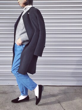 Mitsukoさん（レディース・156cm）の冬コーディネート