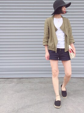 Mitsukoさん（レディース・156cm）の夏コーディネート