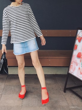 Mitsukoさん（レディース・156cm）の夏コーディネート