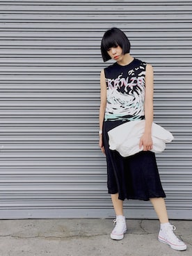 Mitsukoさん（レディース・156cm）の夏コーディネート