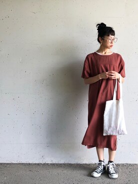 Mitsukoさん（レディース・156cm）の夏コーディネート