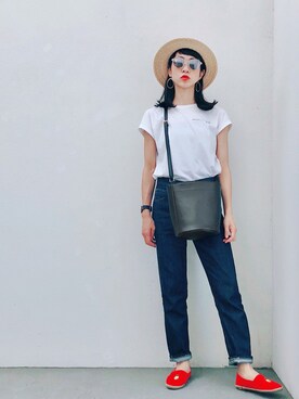 Mitsukoさん（レディース・156cm）の夏コーディネート