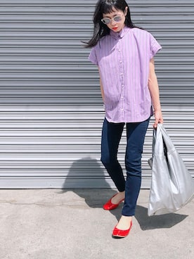 Mitsukoさん（レディース・156cm）の夏コーディネート