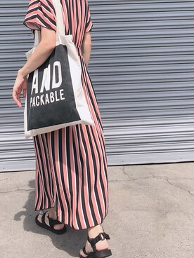 Mitsukoさん（レディース・156cm）の夏コーディネート