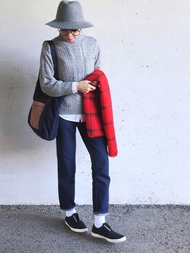 Mitsukoさん（レディース・156cm）の秋コーディネート