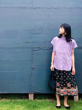 Mitsukoさん（レディース・156cm）の夏コーディネート