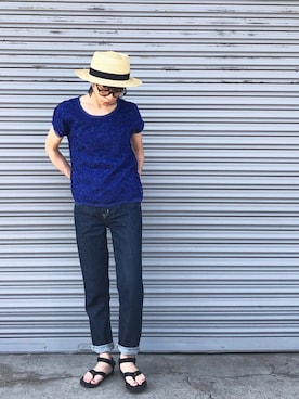 Mitsukoさん（レディース・156cm）の夏コーディネート