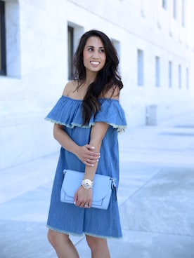 「Target（ターゲット）のアイテム（ワンピース/ドレス）」を使った、shellさん（レディース・163cm）の春コーディネート