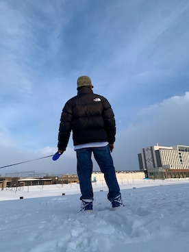 「ヌプシジャケット」｜genさん（メンズ・160cm）の春コーディネート